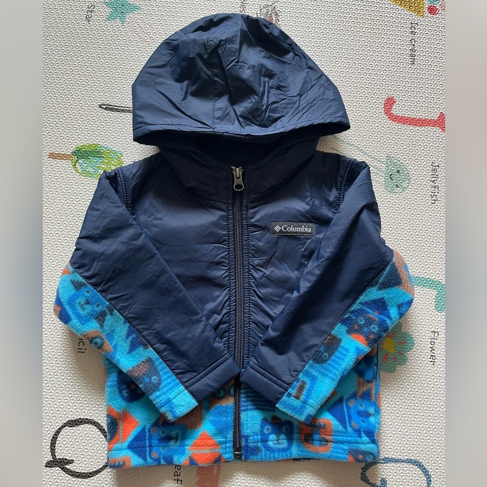 Columbia Boys' Steens Mt Overlay Hoodie - Size 2T